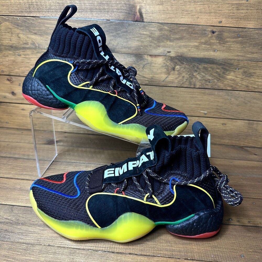 NEW Adidas Crazy BYW x Pharrell Gratitude Empathy Basketball Shoes Men 7, W 8.5